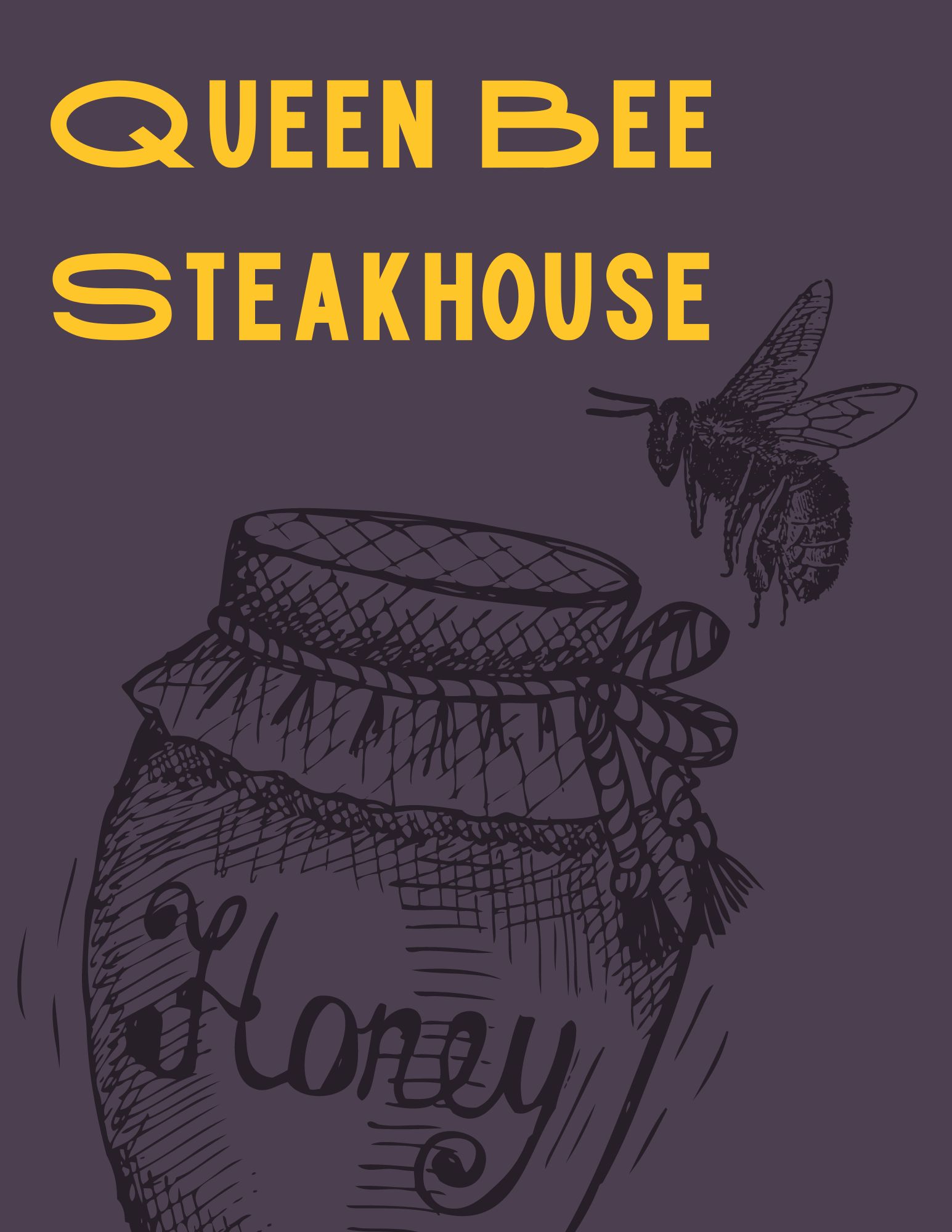 Queen Bee Steakhouse Front Cover